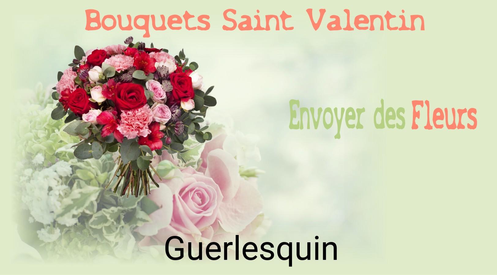 Roses de Saint-Valentin livrées à Guerlesquin